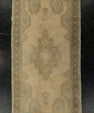 Turkish Mini Rug Oriental Hand Knotted Vintage Rug 1'8" x 3'1" #21083