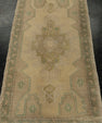 Turkish Mini Rug Oriental Hand Knotted Vintage Rug 1'8" x 3'1" #21083