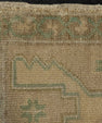 Turkish Mini Rug Oriental Hand Knotted Vintage Rug 1'8" x 3'1" #21083