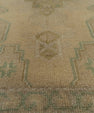 Turkish Mini Rug Oriental Hand Knotted Vintage Rug 1'8" x 3'1" #21083