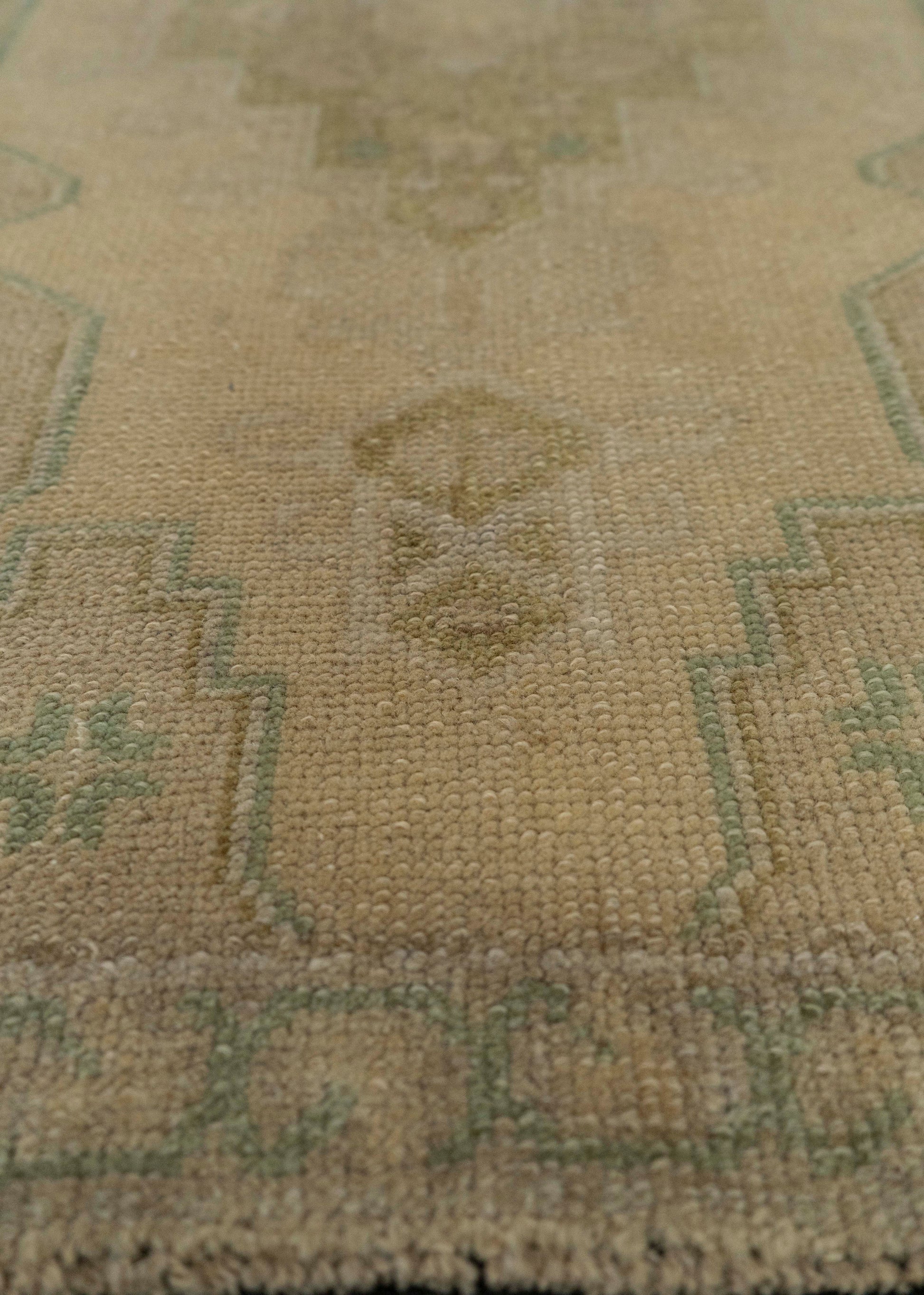 Turkish Mini Rug Oriental Hand Knotted Vintage Rug 1'8" x 3'1" #21083