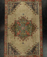 Turkish Mini Rug Oriental Hand Knotted Vintage Rug 2'3" x 3'6" #21107