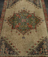 Turkish Mini Rug Oriental Hand Knotted Vintage Rug 2'3" x 3'6" #21107