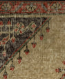 Turkish Mini Rug Oriental Hand Knotted Vintage Rug 2'3" x 3'6" #21107