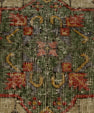 Turkish Mini Rug Oriental Hand Knotted Vintage Rug 2'3" x 3'6" #21107