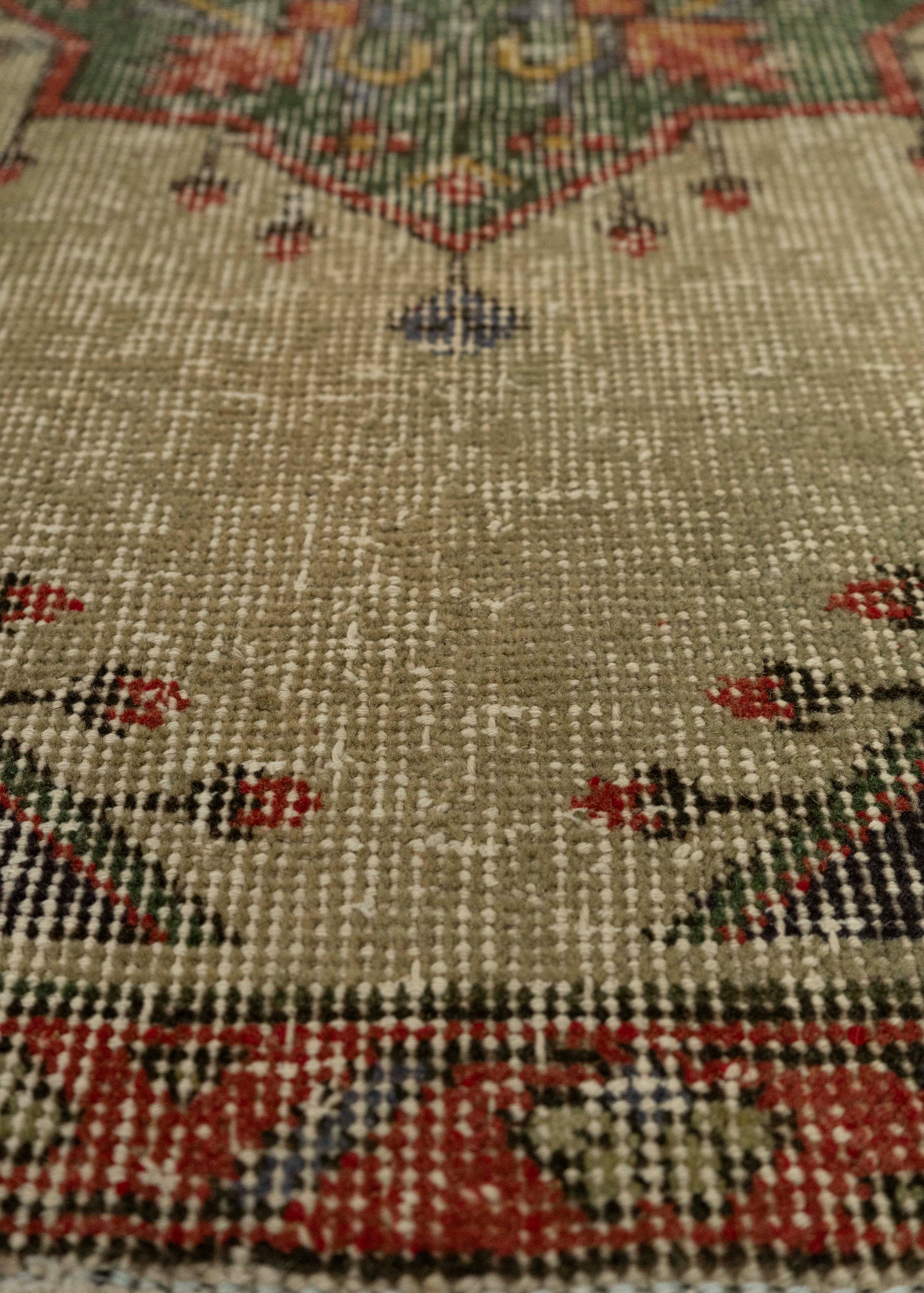 Turkish Mini Rug Oriental Hand Knotted Vintage Rug 2'3" x 3'6" #21107