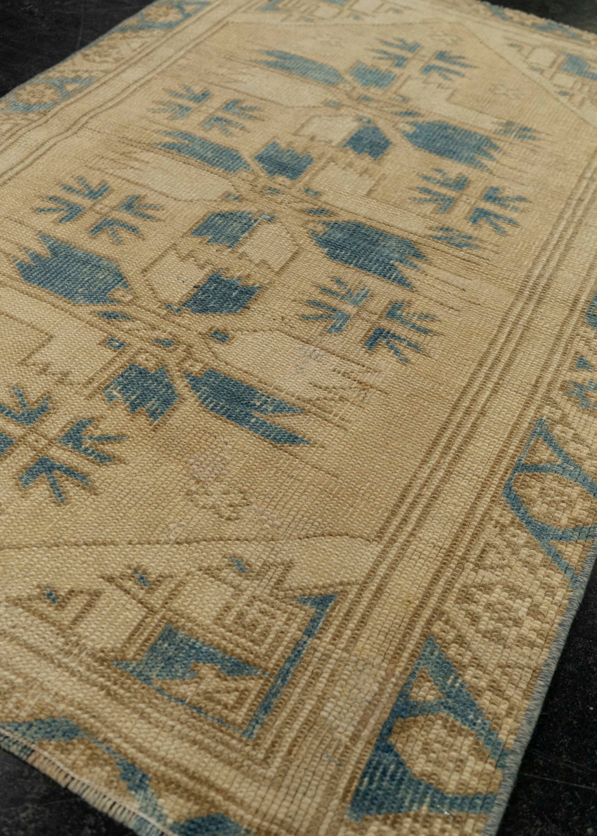 Oriental Handmade Vintage Rug 3'4" x 3'6" #21109