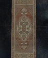 Turkish Mini Rug Oriental Hand Knotted Vintage Rug 1'5" x 3'10" #20635