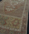 Turkish Mini Rug Oriental Hand Knotted Vintage Rug 1'5" x 3'10" #20635