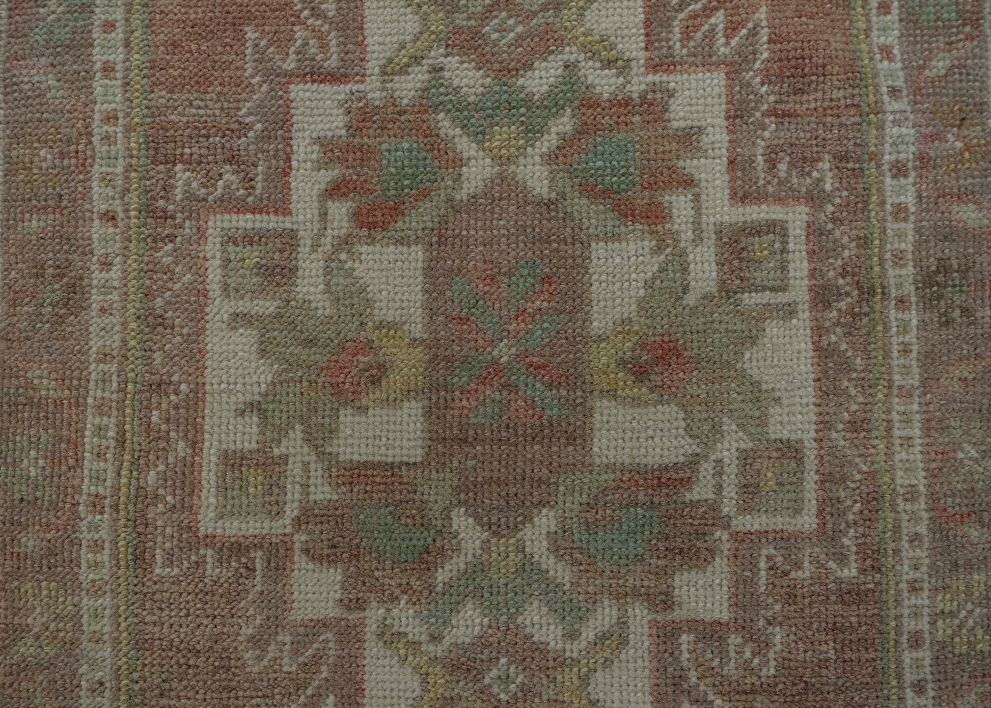 Turkish Mini Rug Oriental Hand Knotted Vintage Rug 1'5" x 3'10" #20635