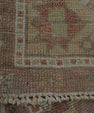 Turkish Mini Rug Oriental Hand Knotted Vintage Rug 1'5" x 3'10" #20635