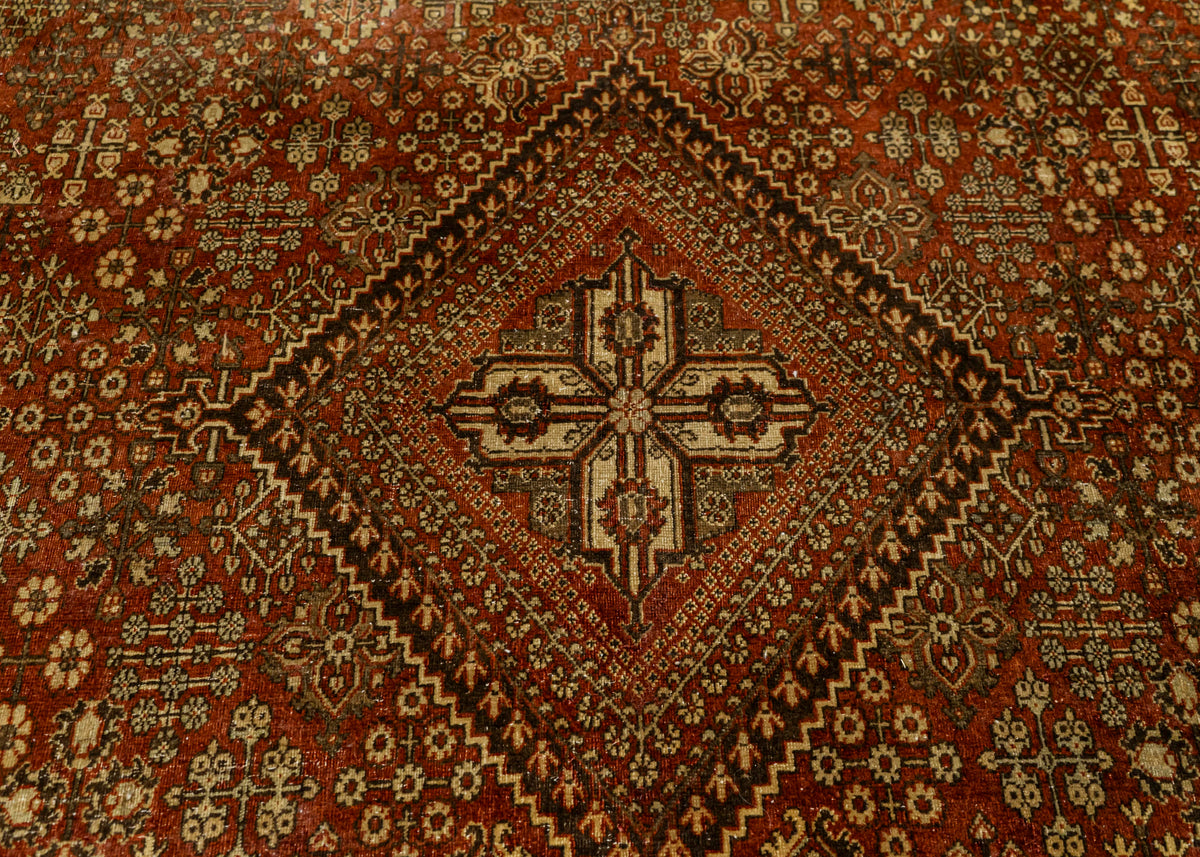 Antique Turkish Rug 8'8'' x 11'9'' #24898