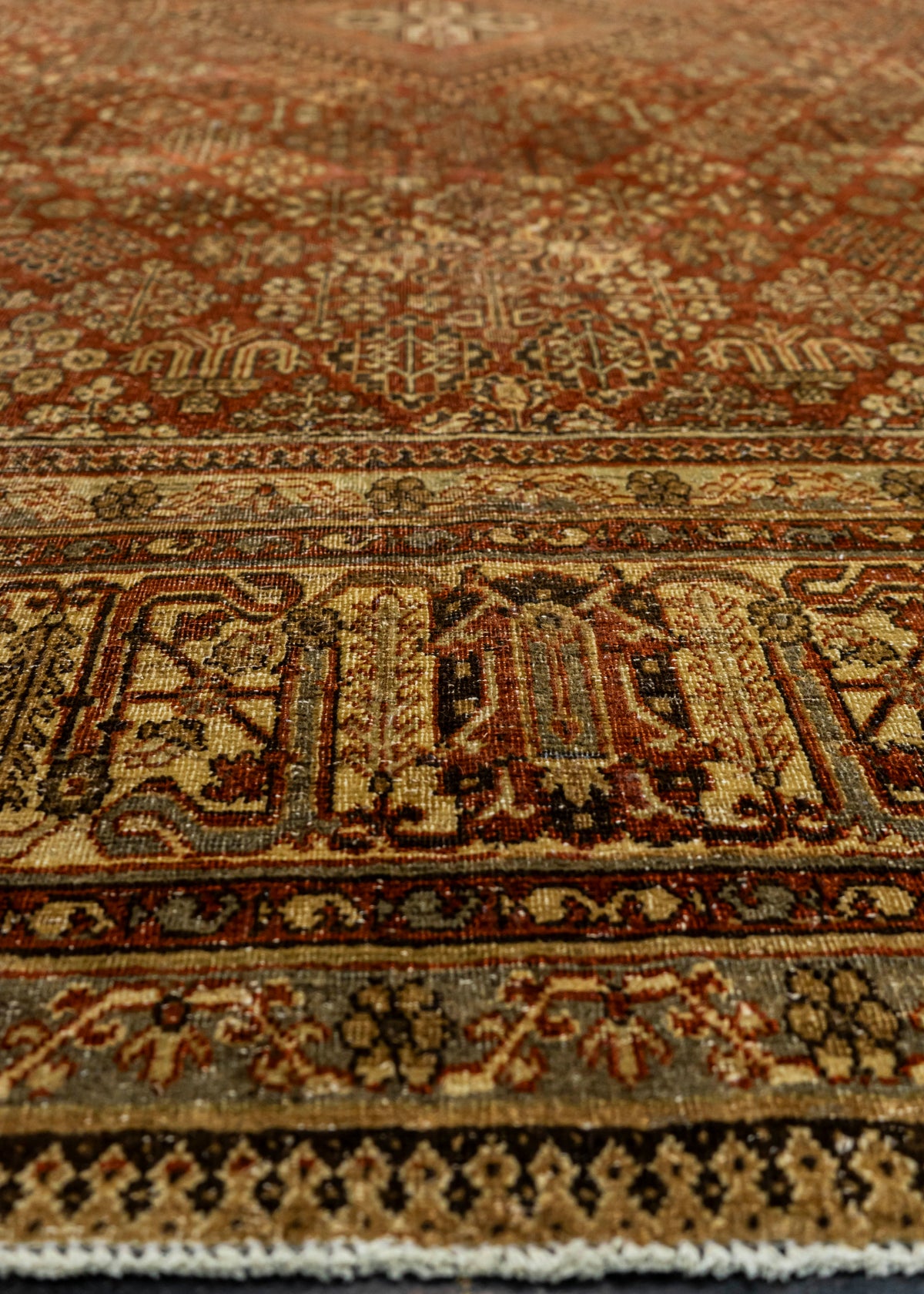 Antique Turkish Rug 8'8'' x 11'9'' #24898