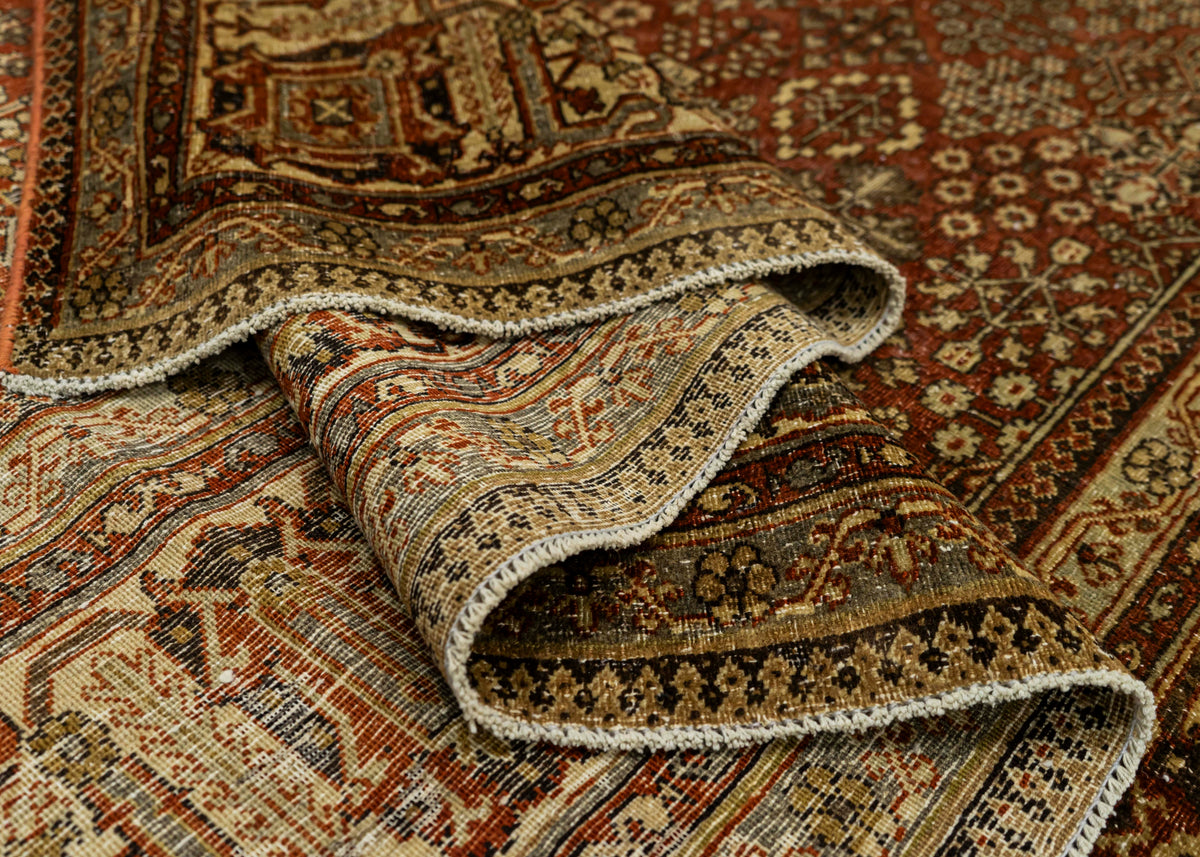 Antique Turkish Rug 8'8'' x 11'9'' #24898