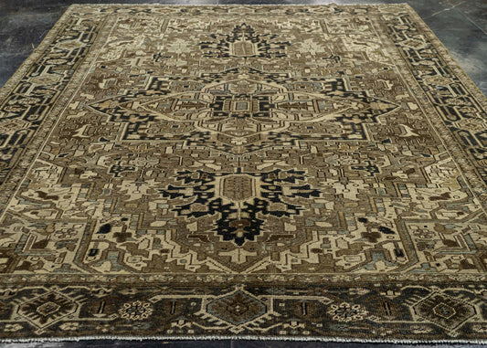 Antique Turkish Rug 8'6'' x 11' #12112