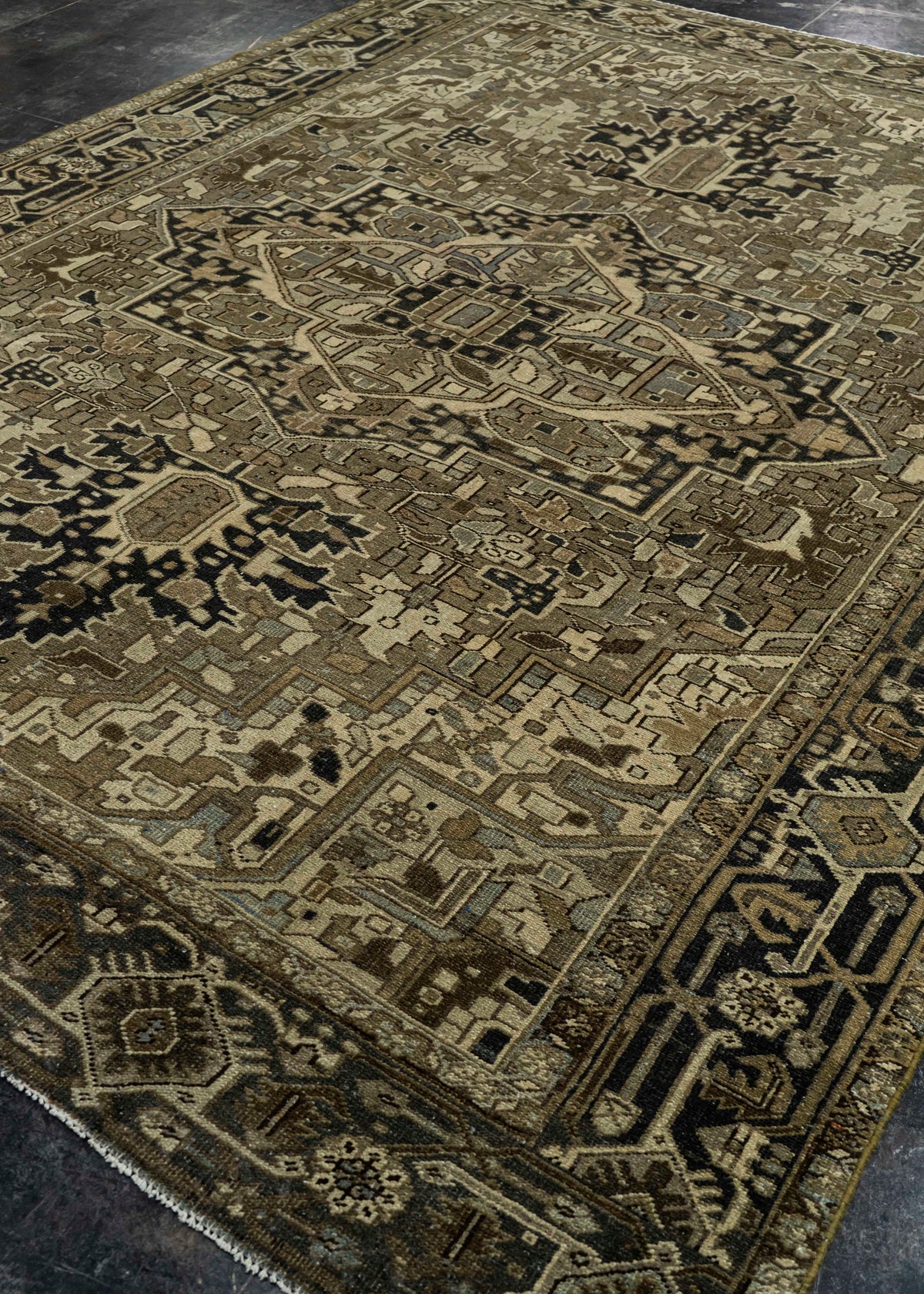 Antique Turkish Rug 8'6'' x 11' #12112