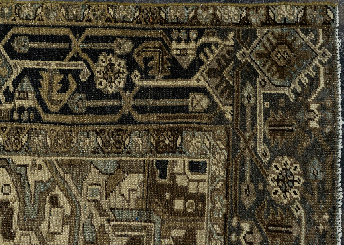 Antique Turkish Rug 8'6'' x 11' #12112