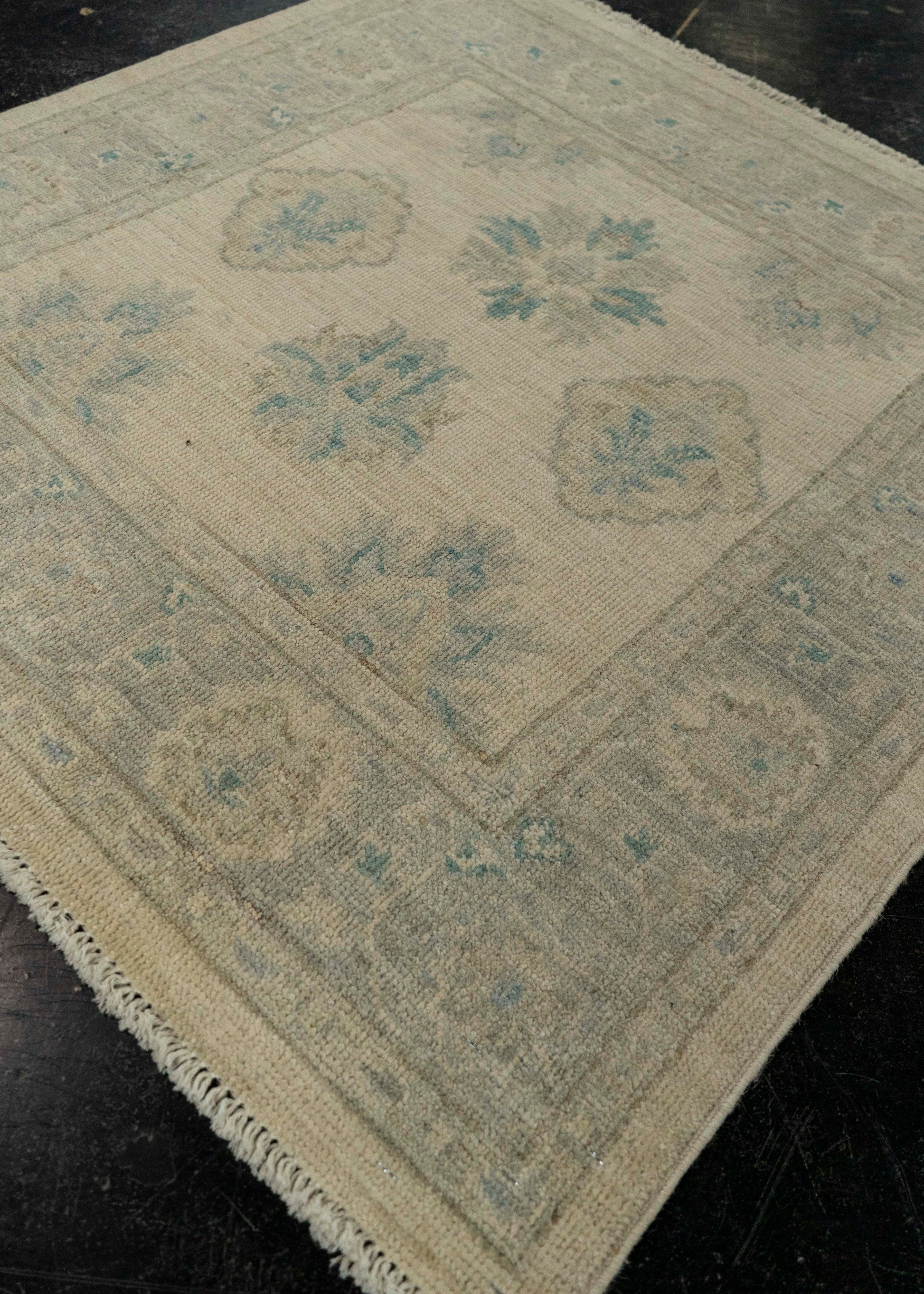 Oushak Square Rug 2'11" x 3'  #21348