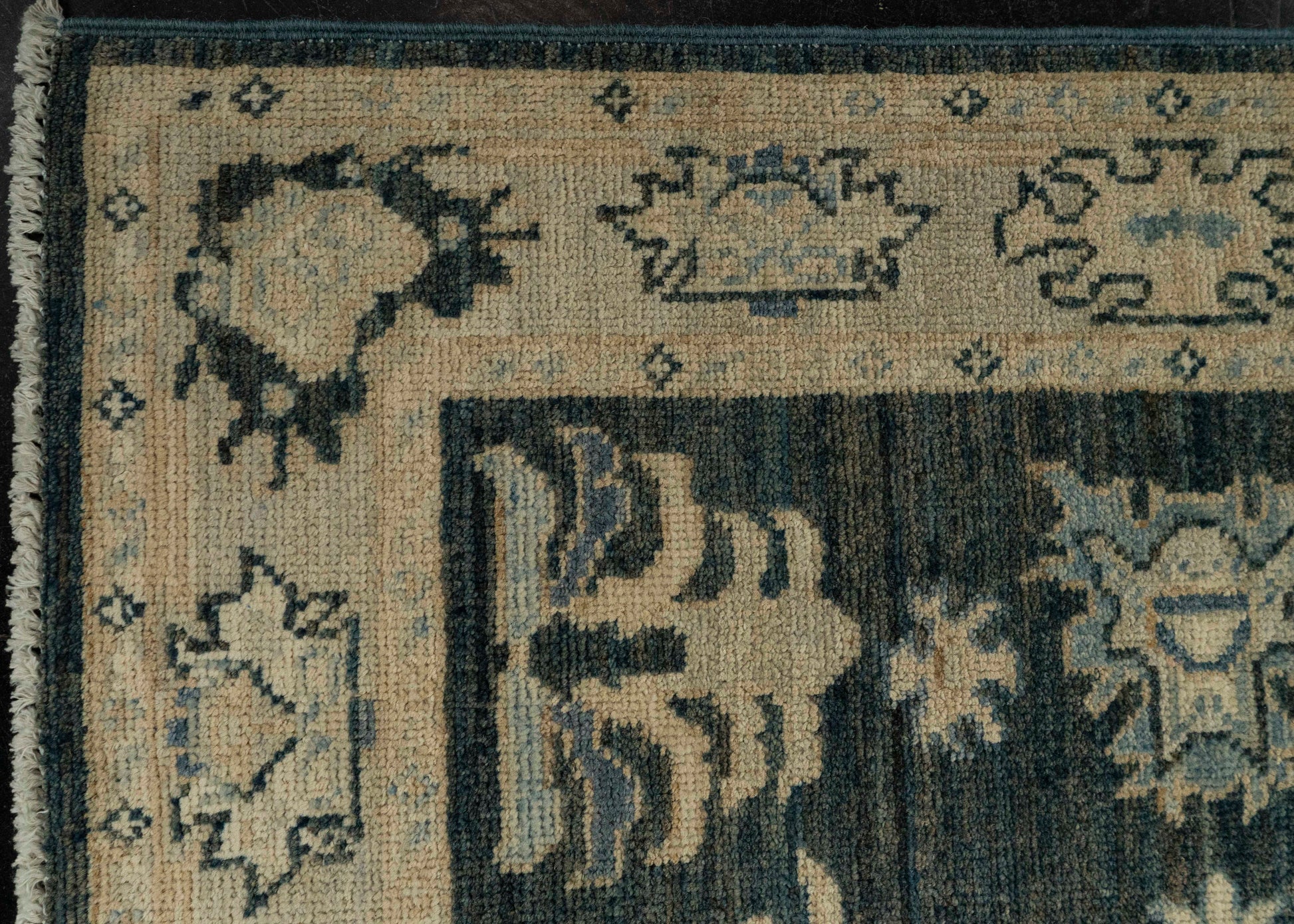 Oushak Square Rug 3' x 3'1"  #21346
