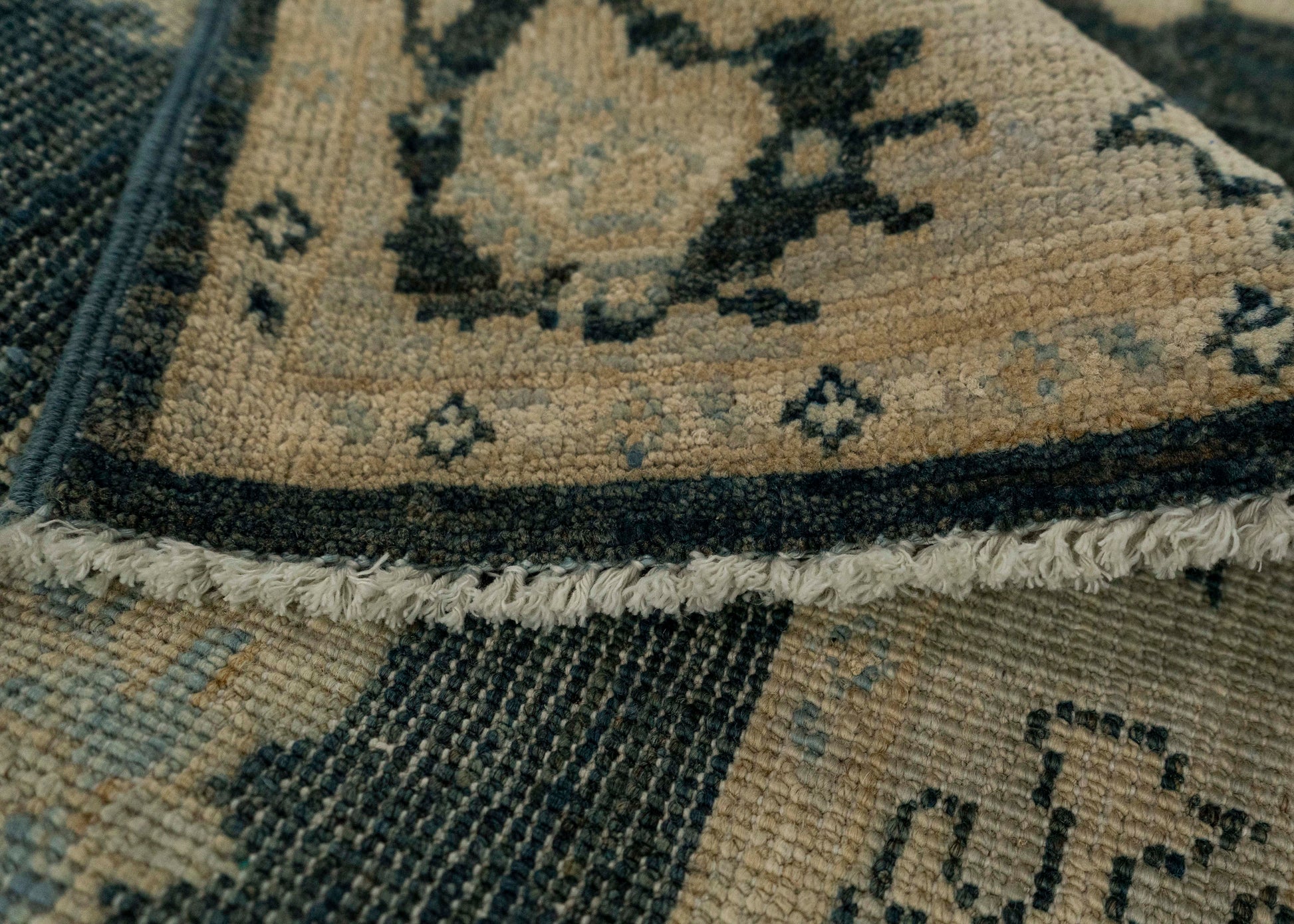 Oushak Square Rug 3' x 3'1"  #21346