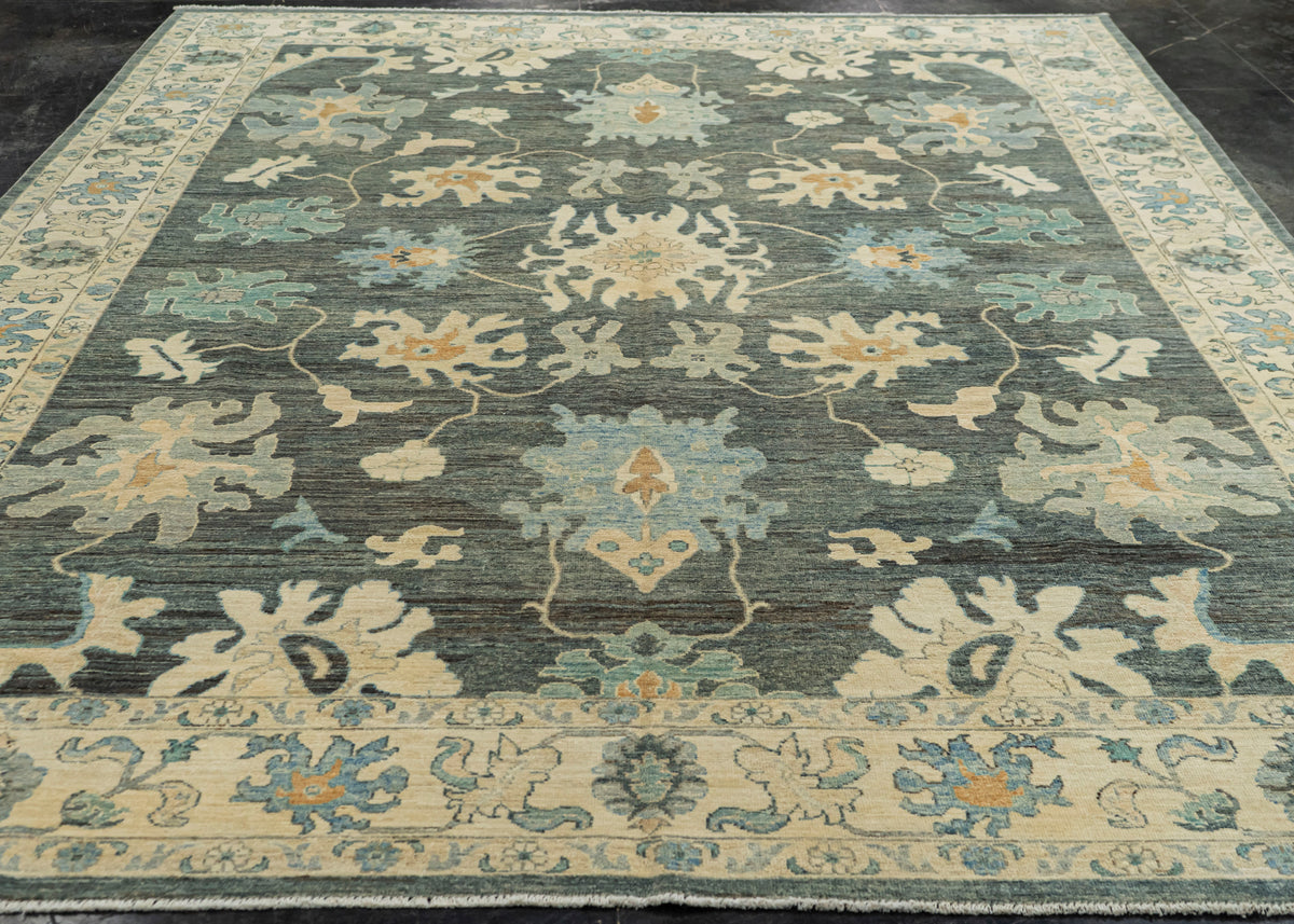 Oushak Rug 9'1'' x 11'11'' #24934