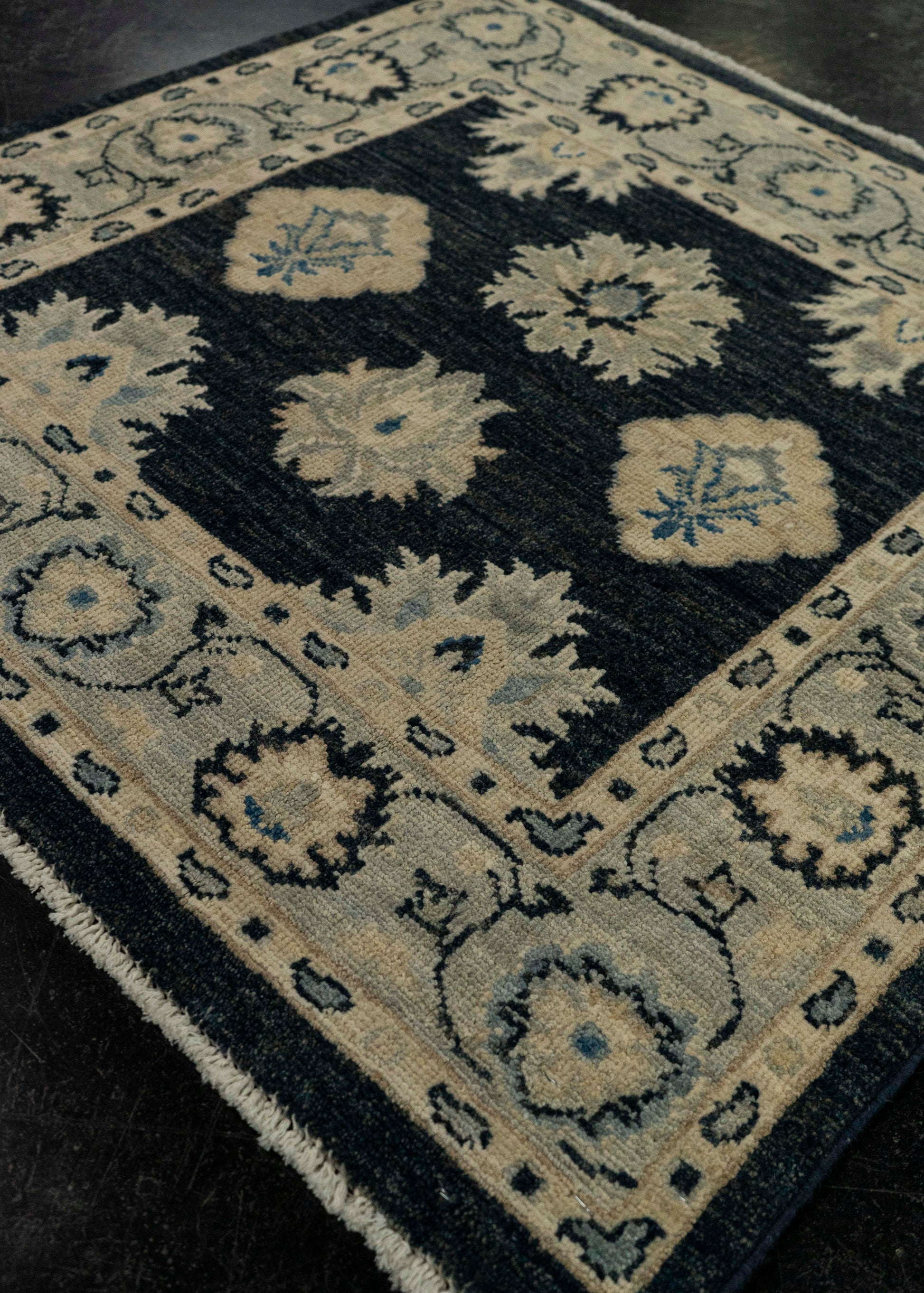 Oushak Square Rug 3' x 2'11"  #21347