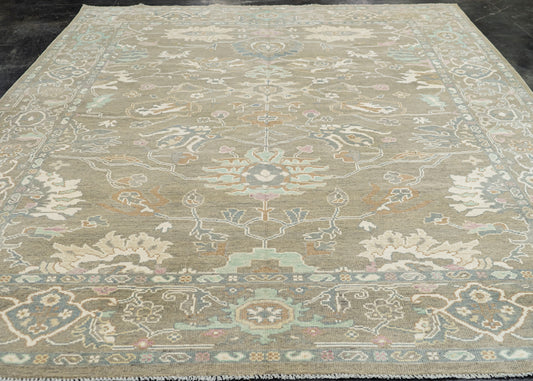 Oushak Rug 8'11'' x 11'8'' #24937
