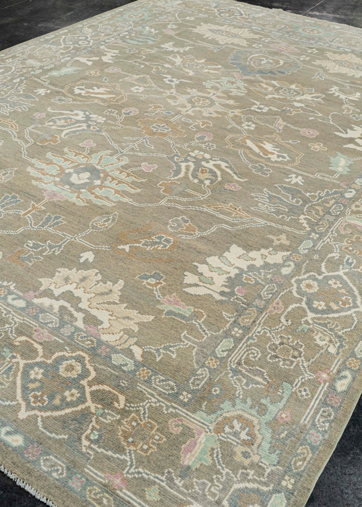 Oushak Rug 8'11'' x 11'8'' #24937