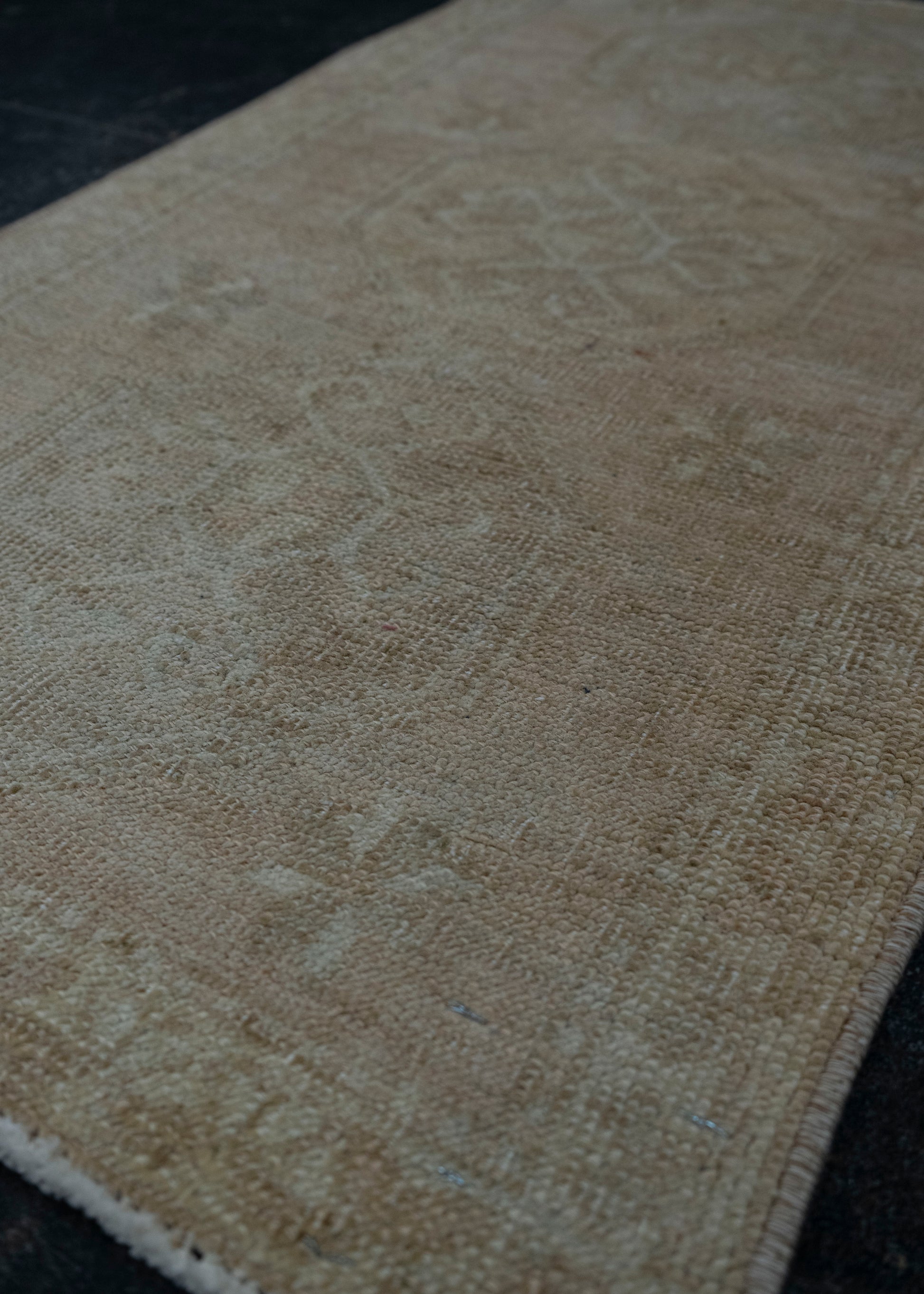 Turkish Mini Rug Oriental Hand Knotted Vintage Rug 1'7" x 3'1" #20632