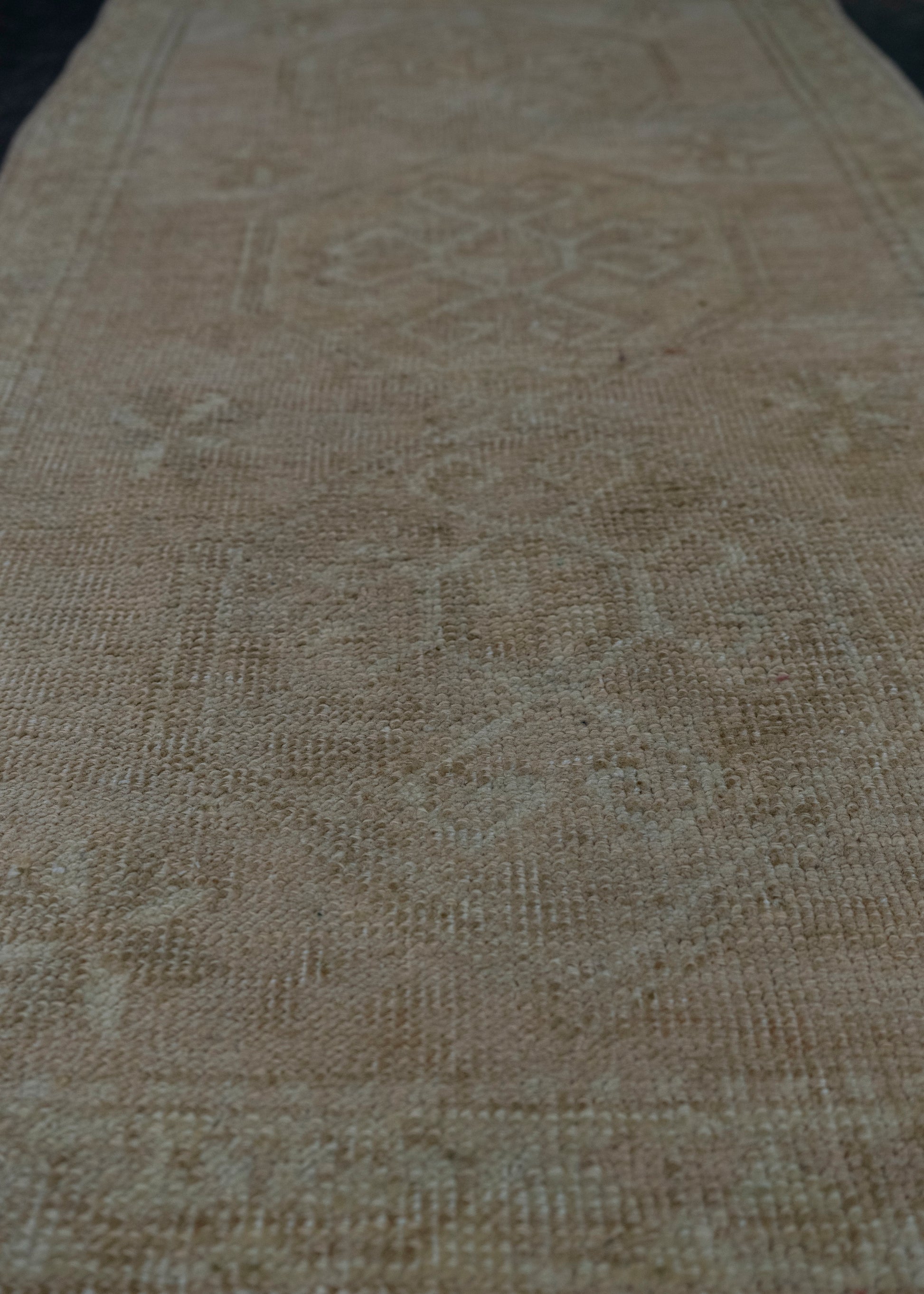 Turkish Mini Rug Oriental Hand Knotted Vintage Rug 1'7" x 3'1" #20632