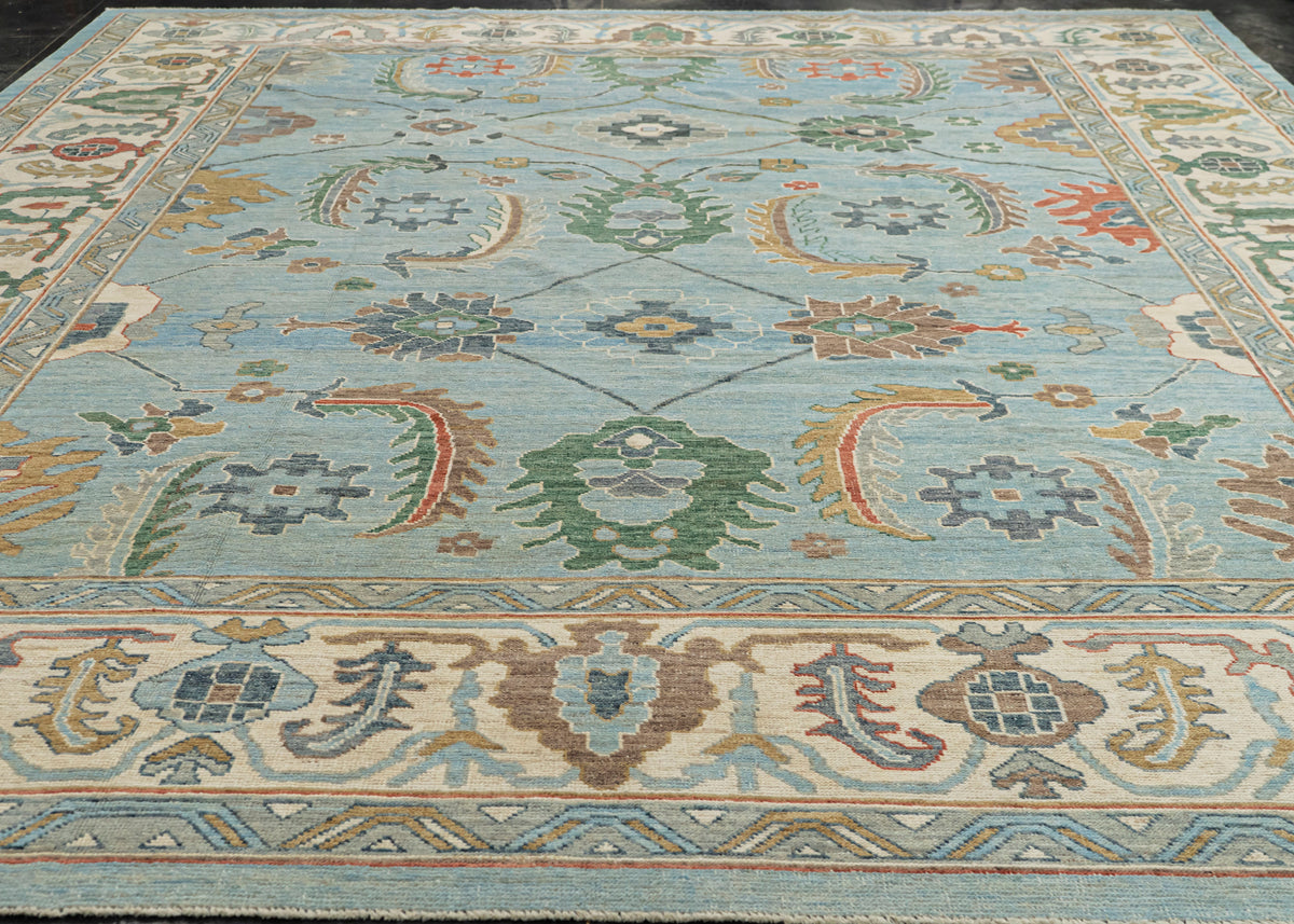 Oushak Rug 12'8'' x 15'3'' #24925