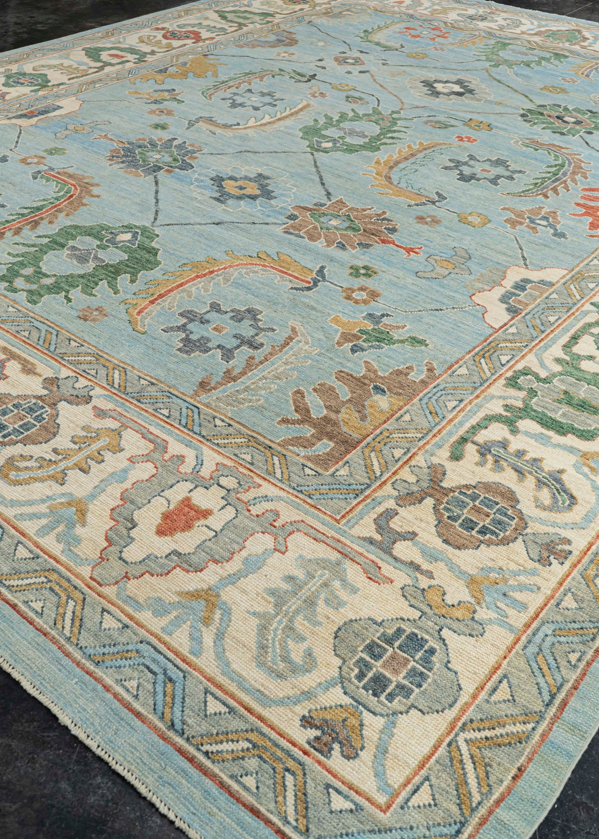 Oushak Rug 12'8'' x 15'3'' #24925