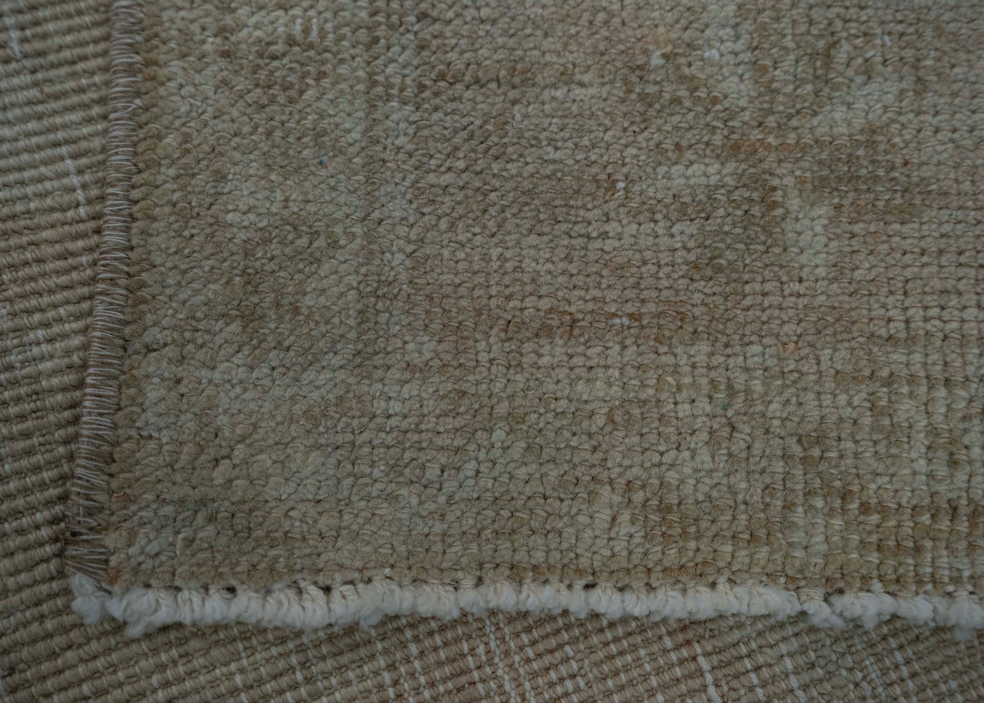 Turkish Mini Rug Oriental Hand Knotted Vintage Rug 1'7" x 3'1" #20632