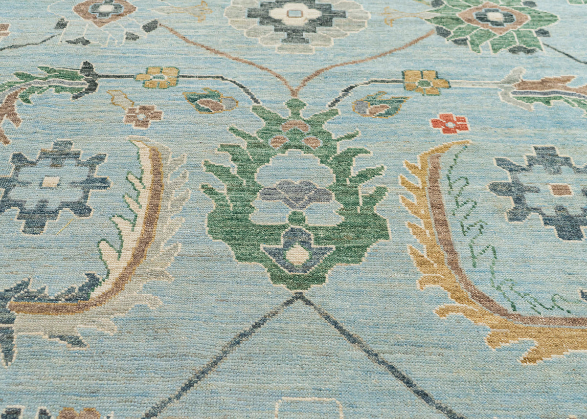 Oushak Rug 12'8'' x 15'3'' #24925