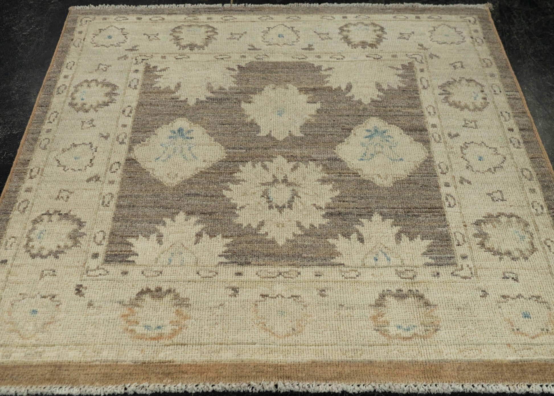 Oushak Square Rug 3'2" x 3'  #21345