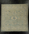 Oushak Square Rug 3'1" x 3'1"  #21344