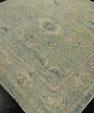 Oushak Square Rug 3'1" x 3'1"  #21344