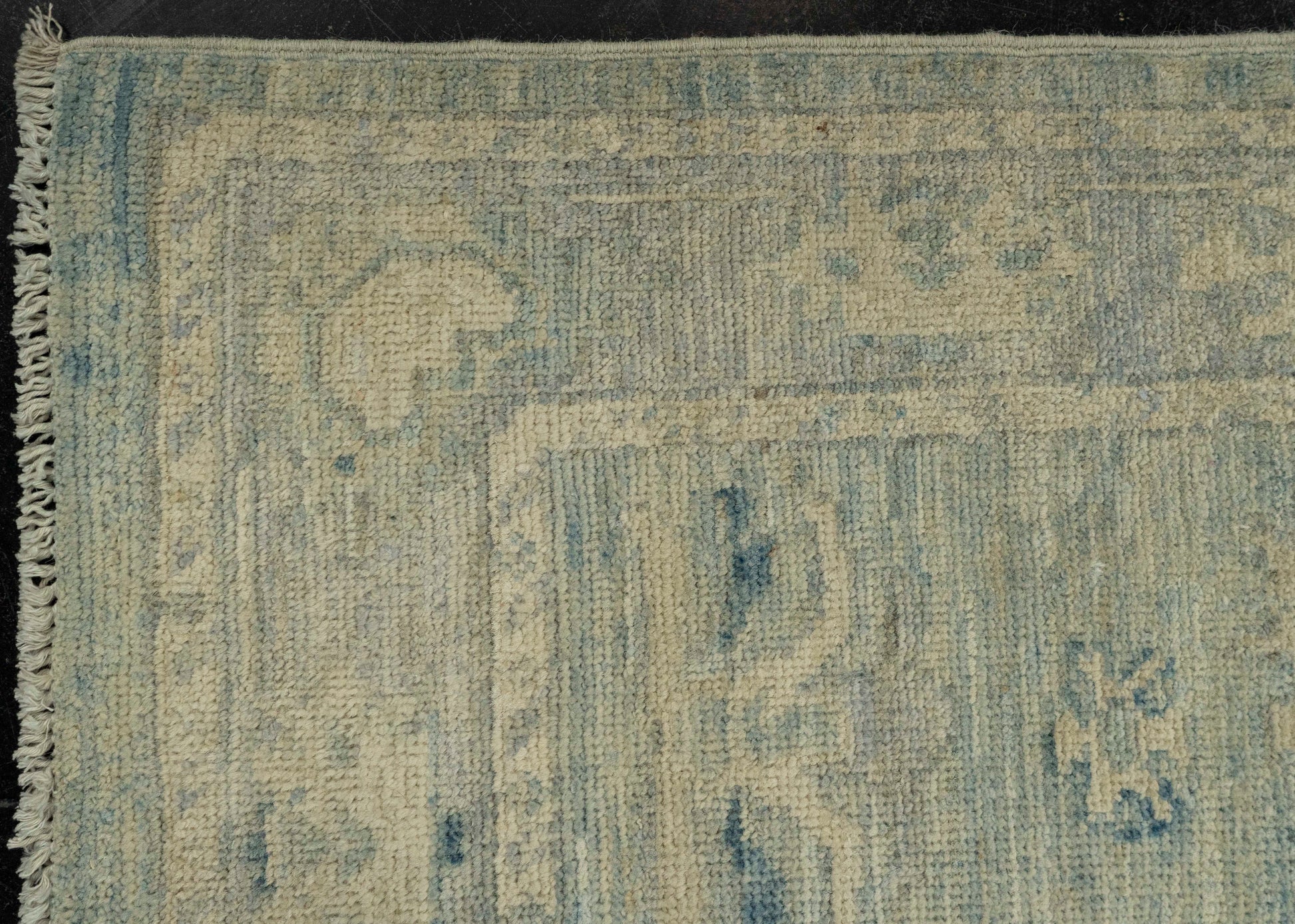 Oushak Square Rug 3'1" x 3'1"  #21344