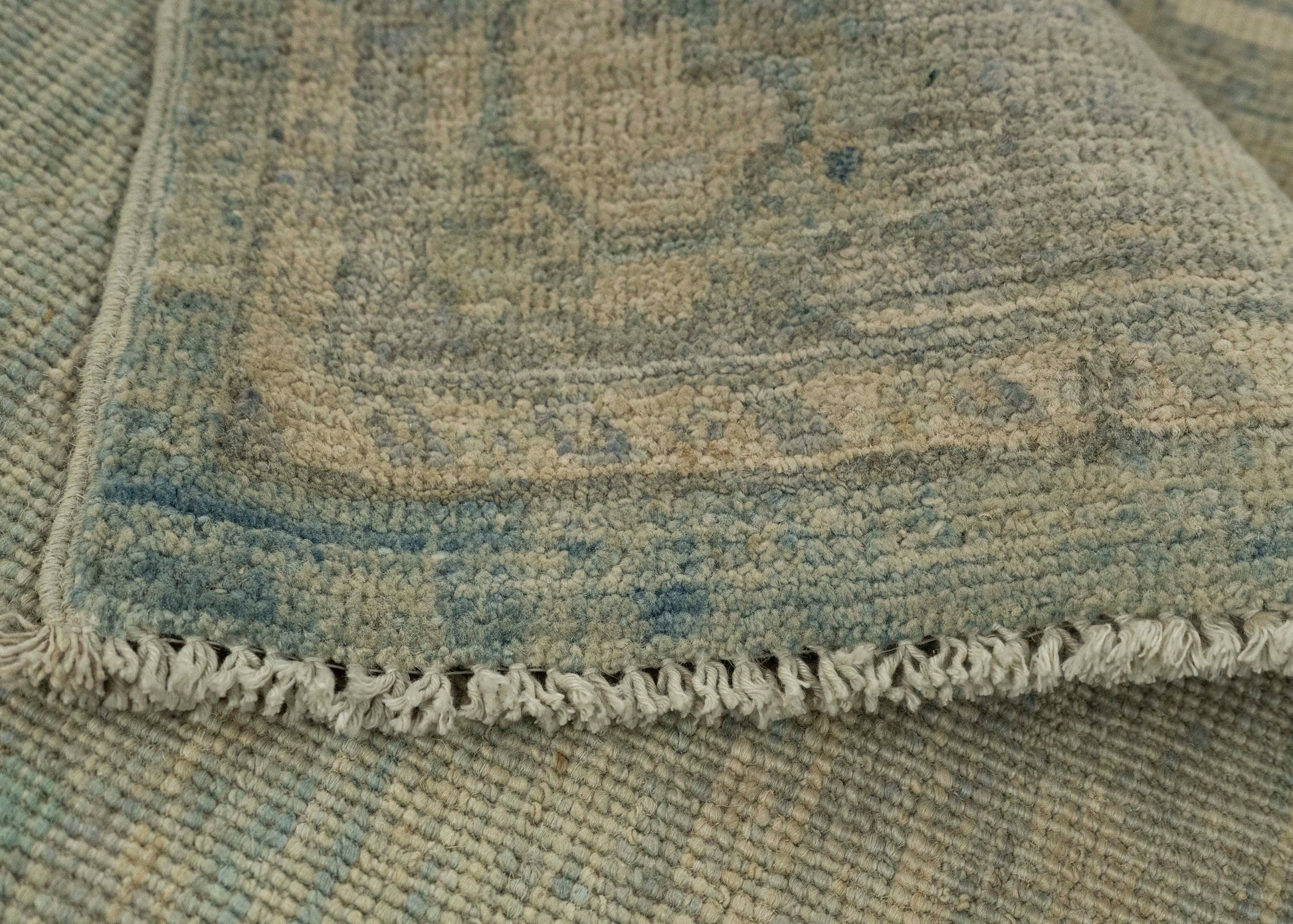 Oushak Square Rug 3'1" x 3'1"  #21344