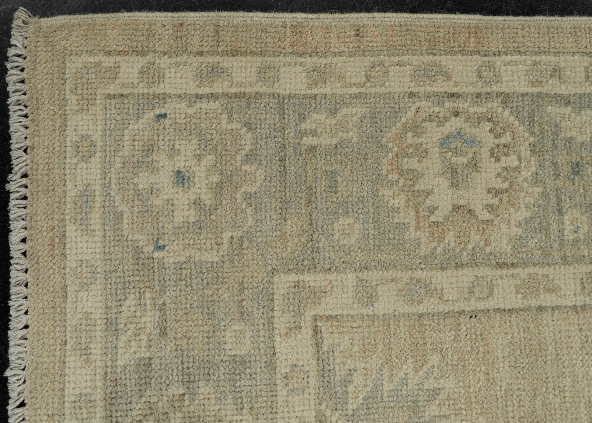 Oushak Square Rug 3'2" x 3'2"  #21343
