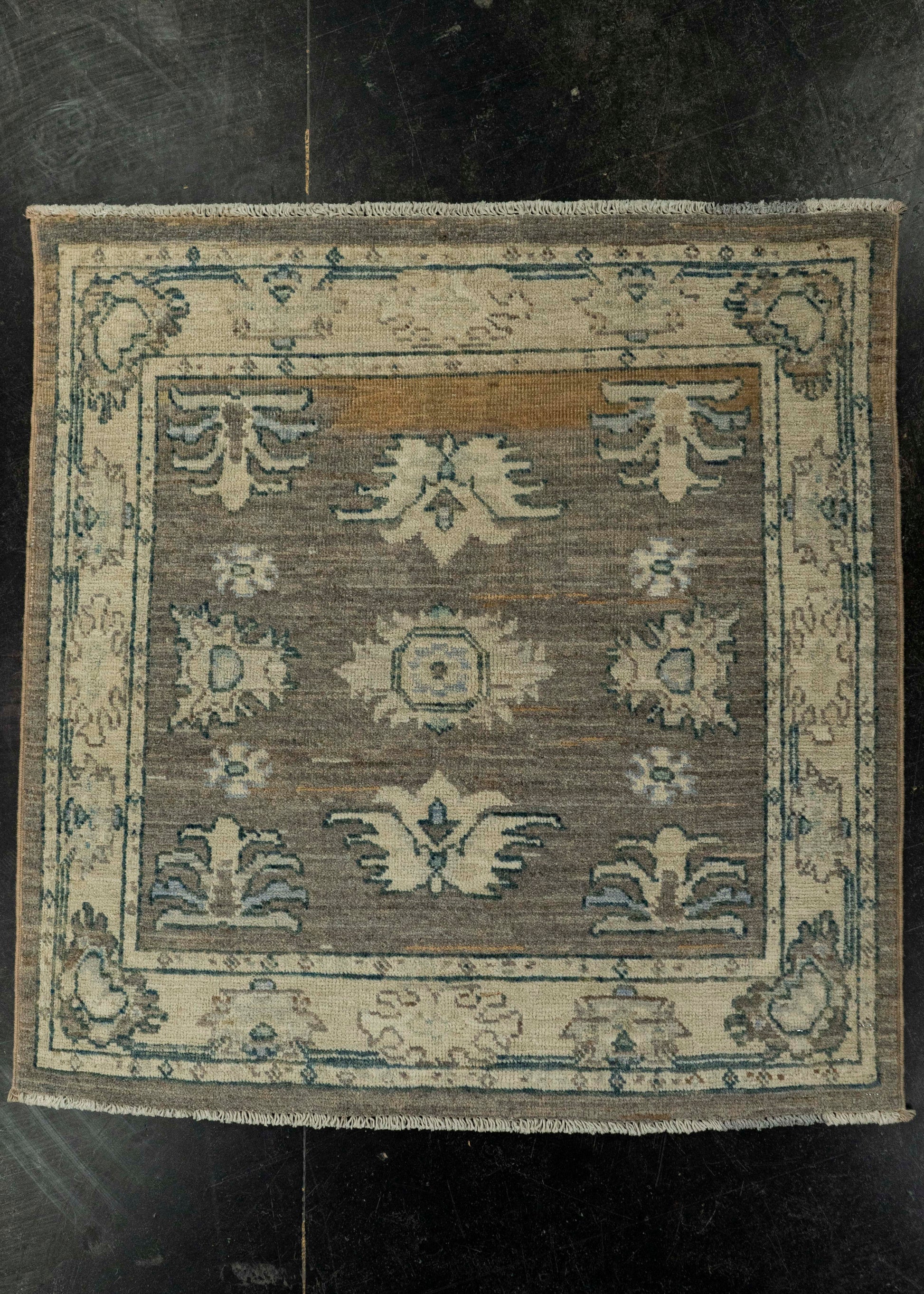 Oushak Square Rug 3' x 3' #21352