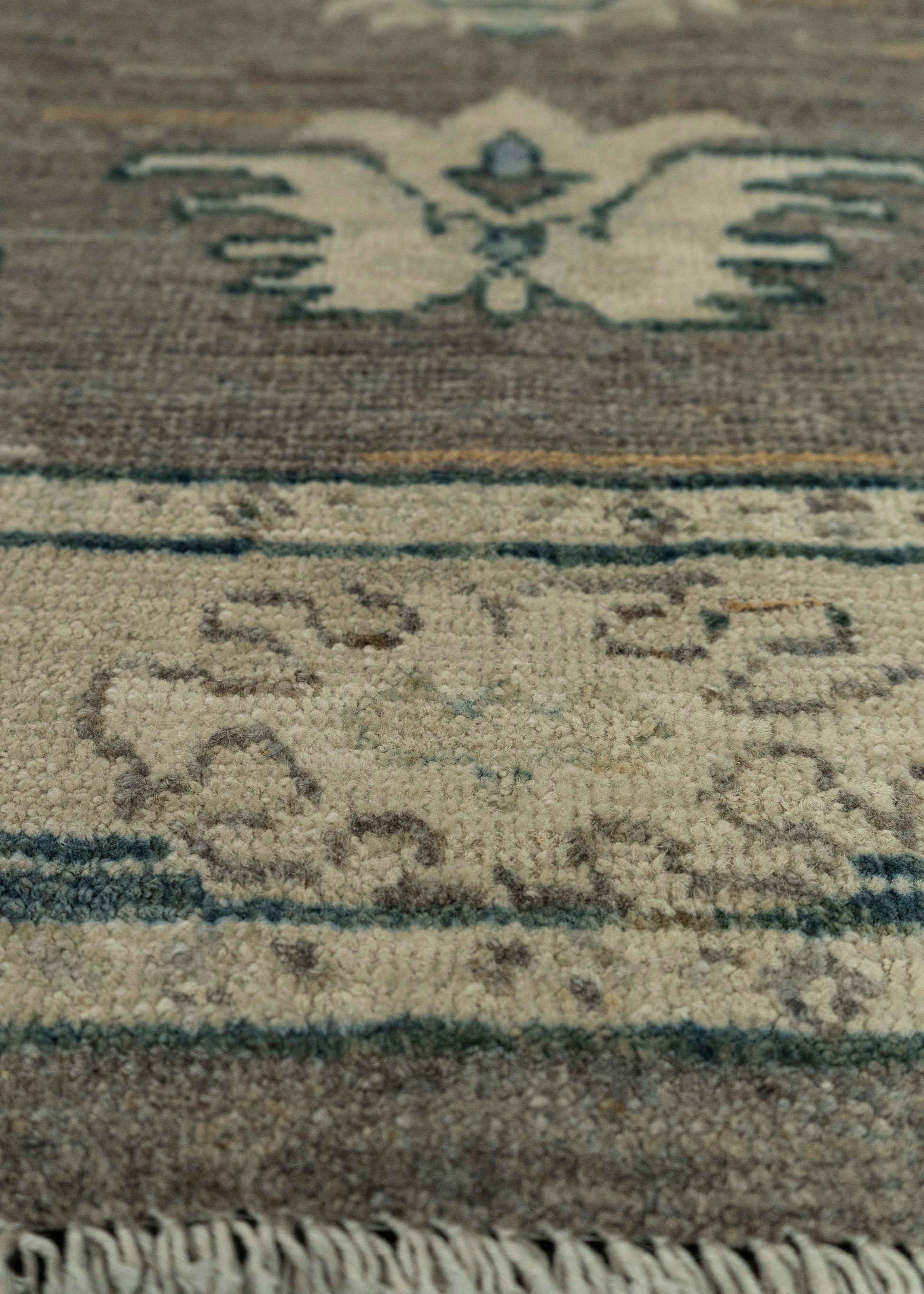 Oushak Square Rug 3' x 3' #21352
