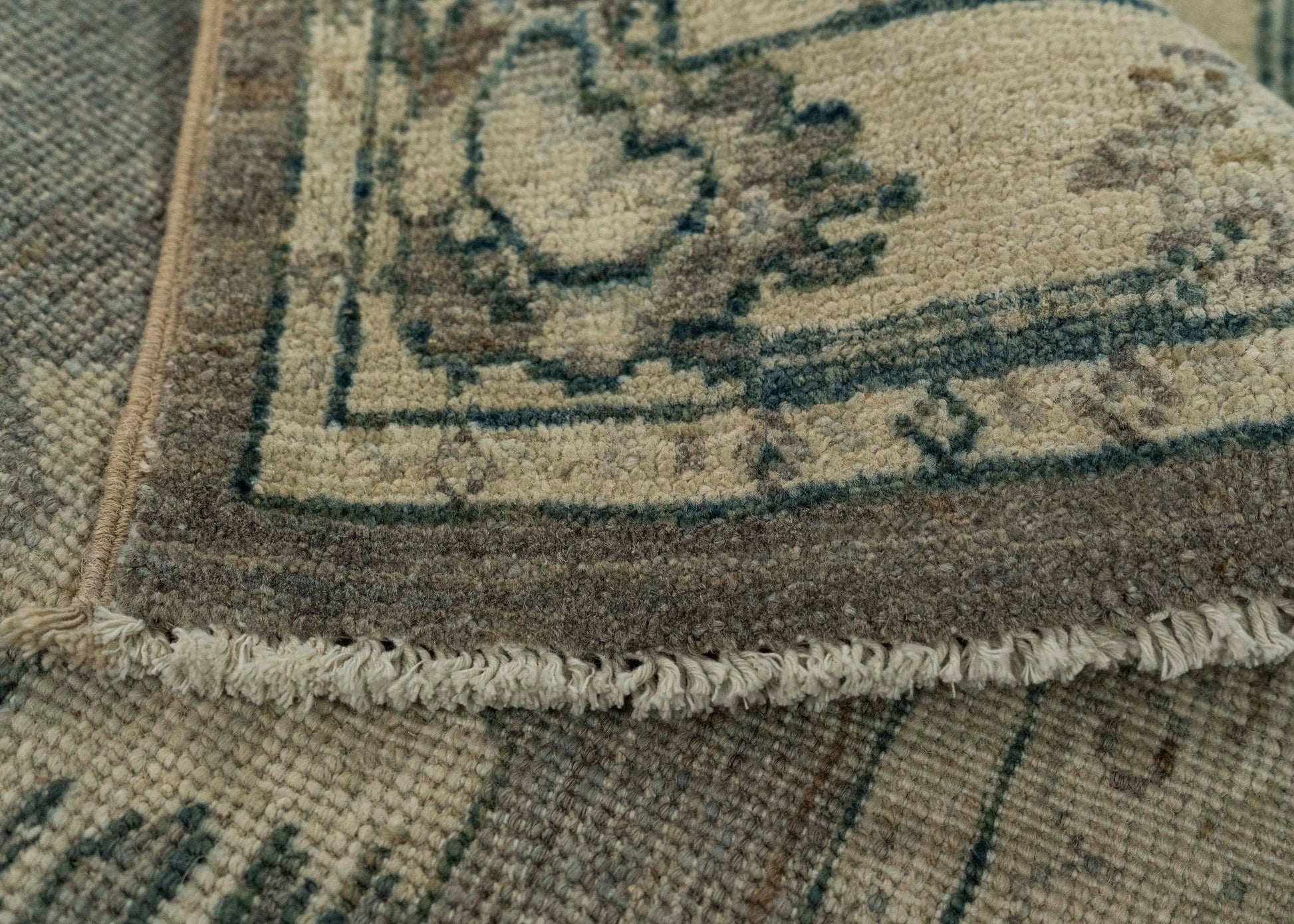 Oushak Square Rug 3' x 3' #21352