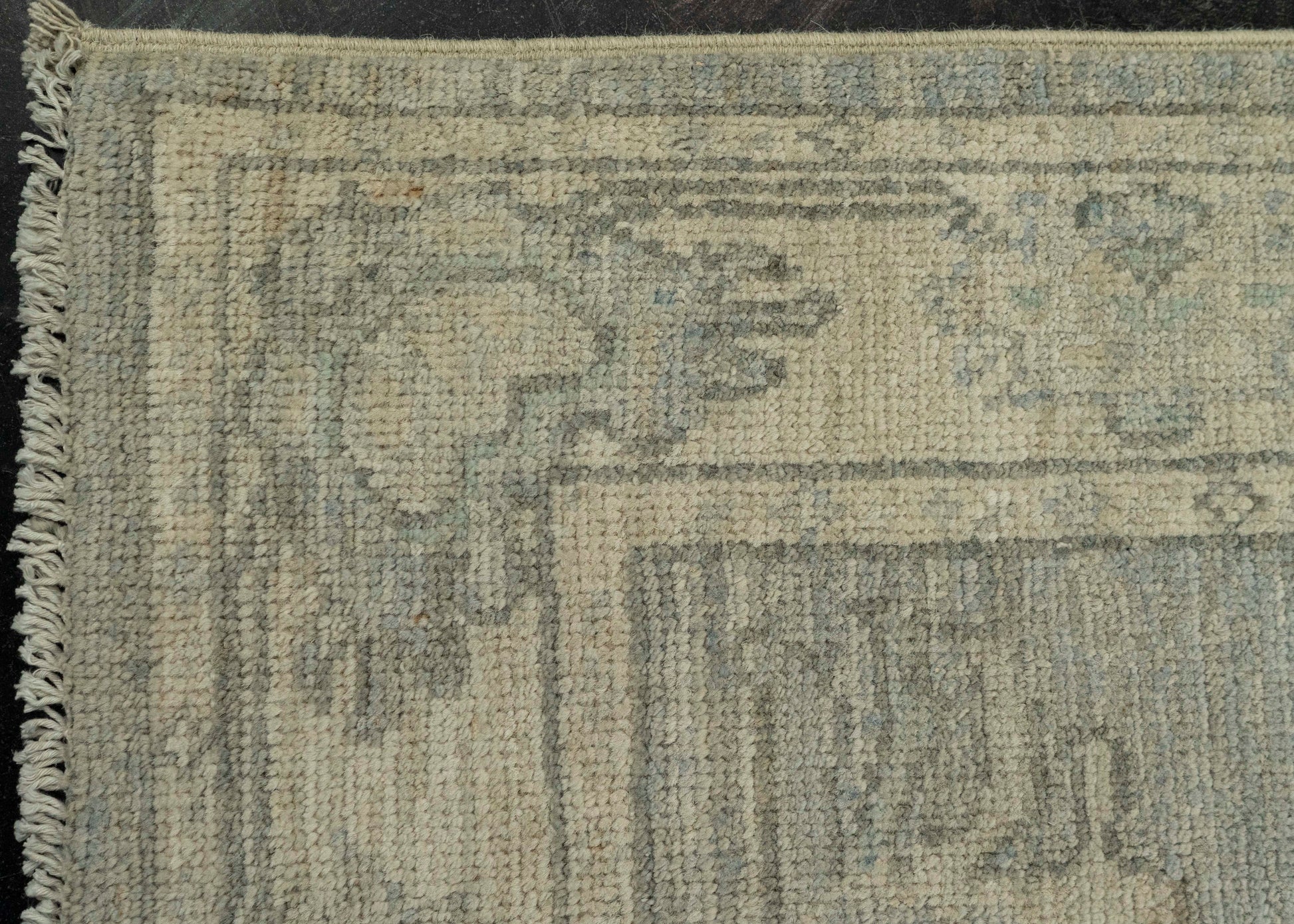 Oushak Square Rug 3' x 3'2" #21354