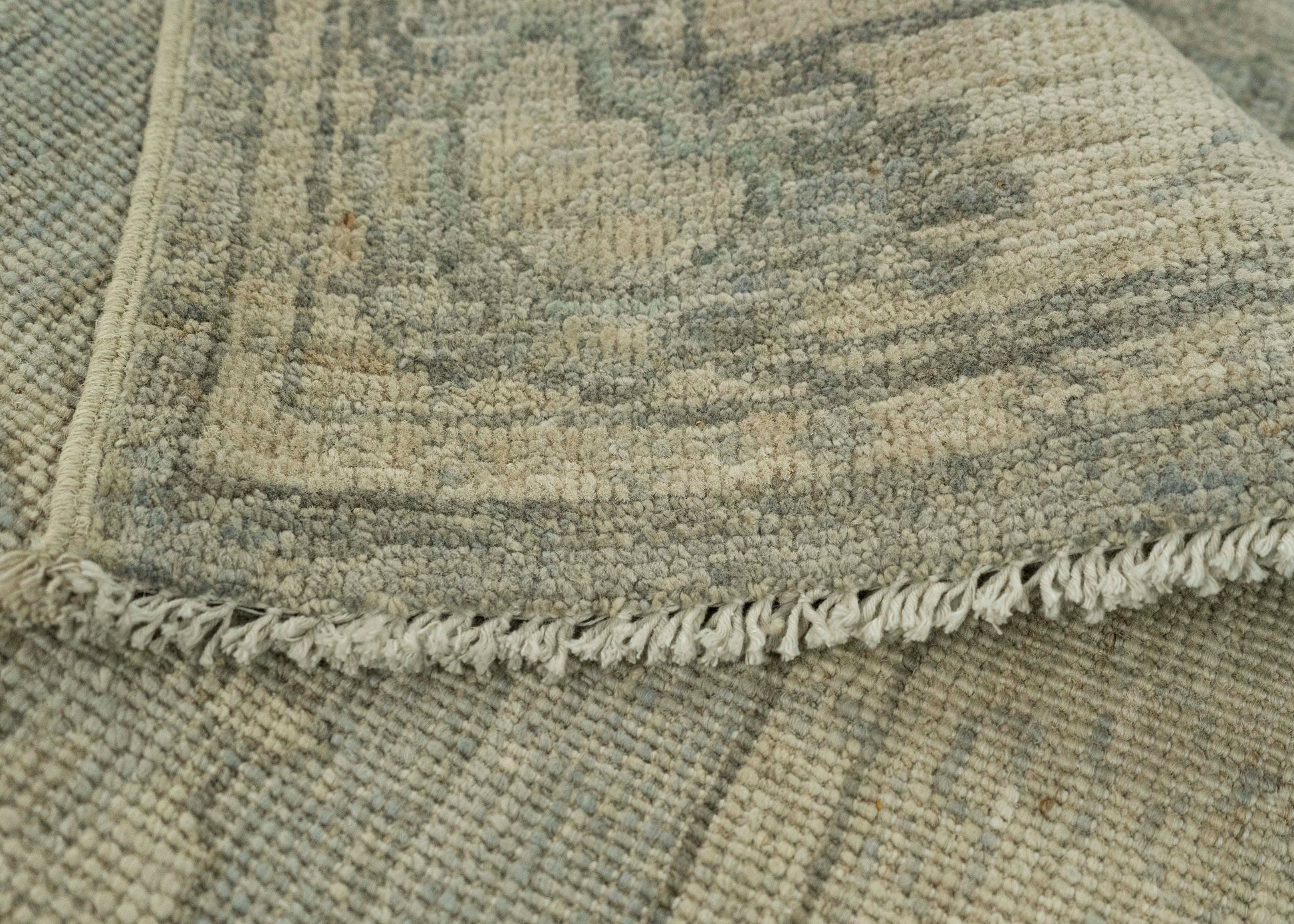 Oushak Square Rug 3' x 3'2" #21354