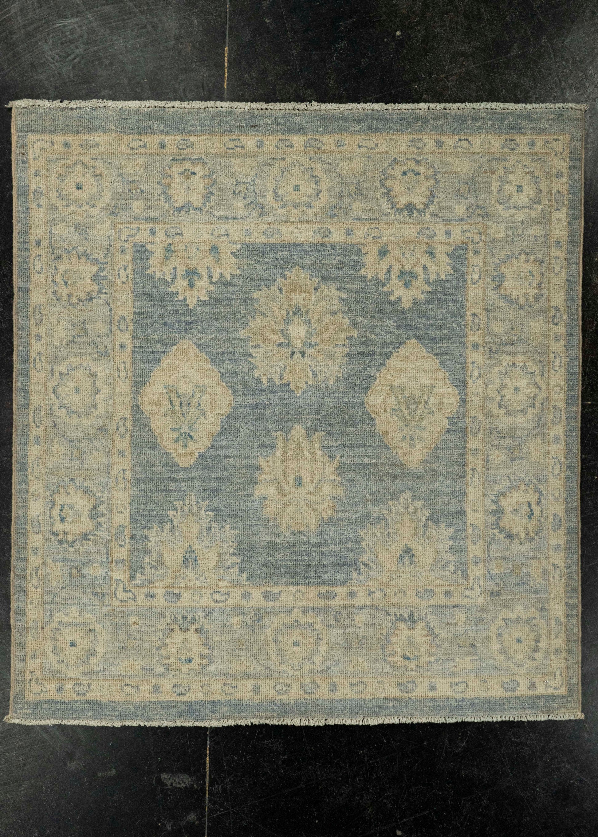 Oushak Square Rug 3' x 3'2"  #21349