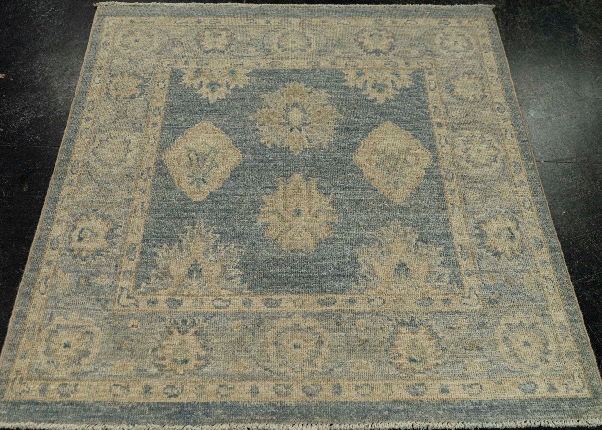 Oushak Square Rug 3' x 3'2"  #21349