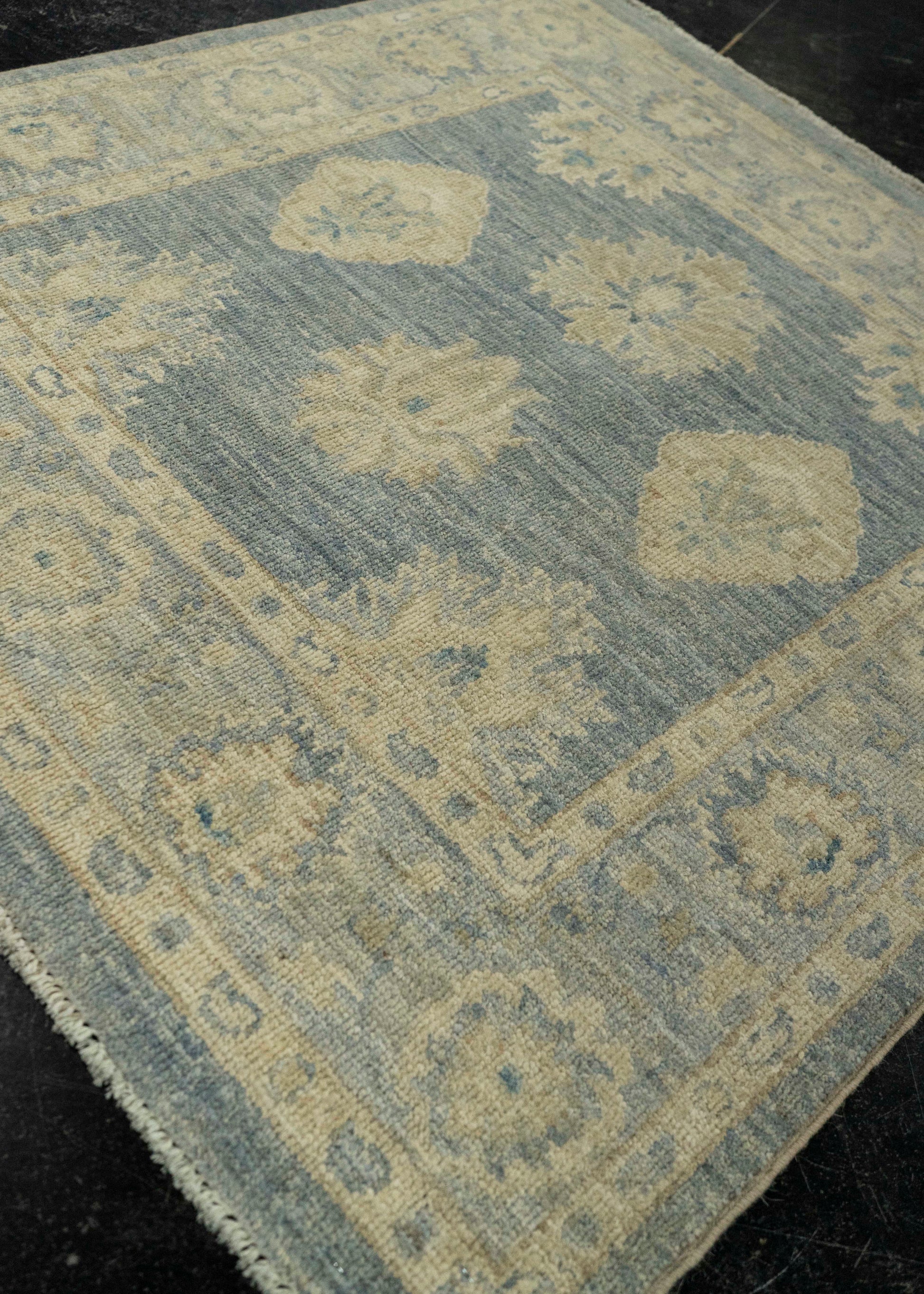 Oushak Square Rug 3' x 3'2"  #21349