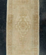 Turkish Mini Rug Oriental Hand Knotted Vintage Rug 1'8" x 3'7" #20624