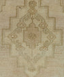 Turkish Mini Rug Oriental Hand Knotted Vintage Rug 1'8" x 3'7" #20624